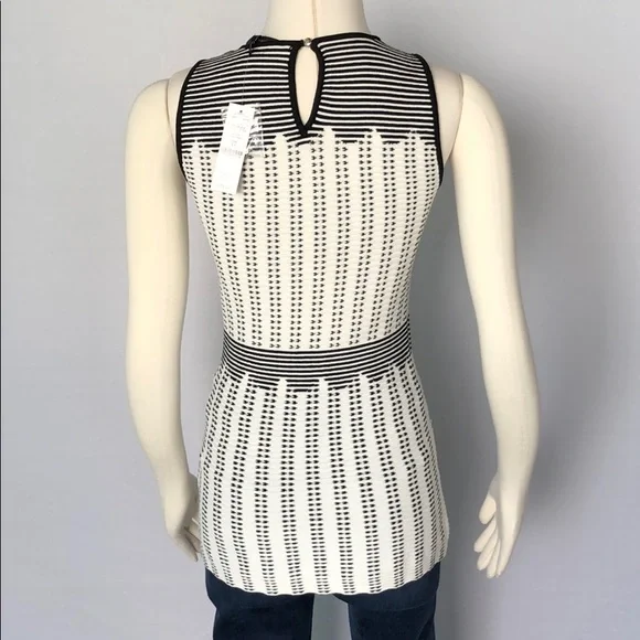 NWT WHBM Sleeveless Graphic Dot Sweater  XS - Picture 8 of 15
